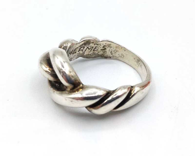 HERMES エトリエ リング シルバー 9号 エルメス ヴィンテージ HERMES エトリエ リング シルバー 9号 エルメス ヴィンテージ HERMES